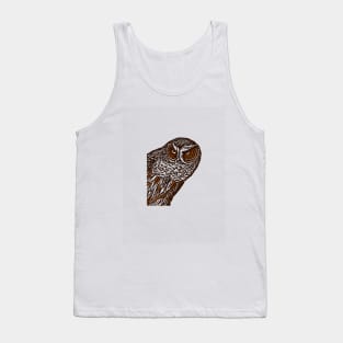 Brown Owl Tank Top